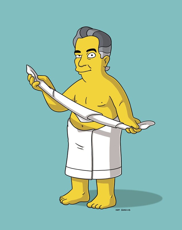 Homer macht Placido Domingo nach einem Sturz Konkurrenz … – Bild: 2007 Twentieth Century Fox Film Corporation. All rights reserved. Lizenzbild frei
