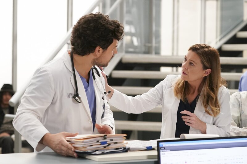 Dr. Andrew DeLuca; Dr. Meredith Grey – Bild: American Broadcasting Companies, Inc.