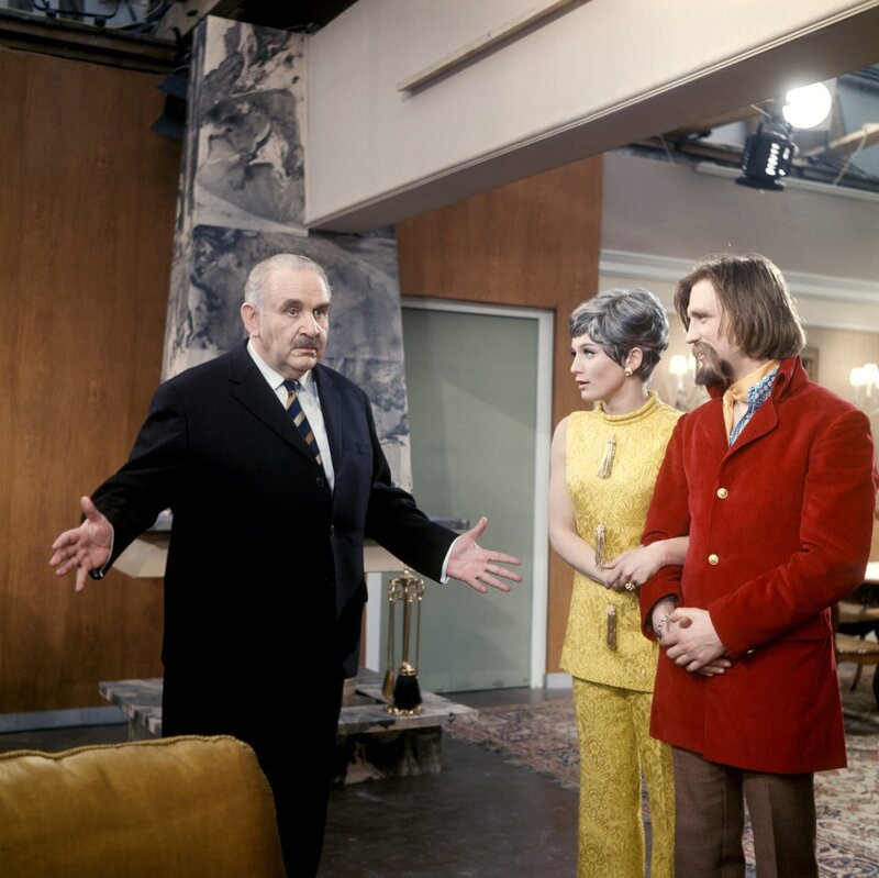 Fritz Eckhardt, Ulli Fessl, Heinz Marecek. – Bild: ORF