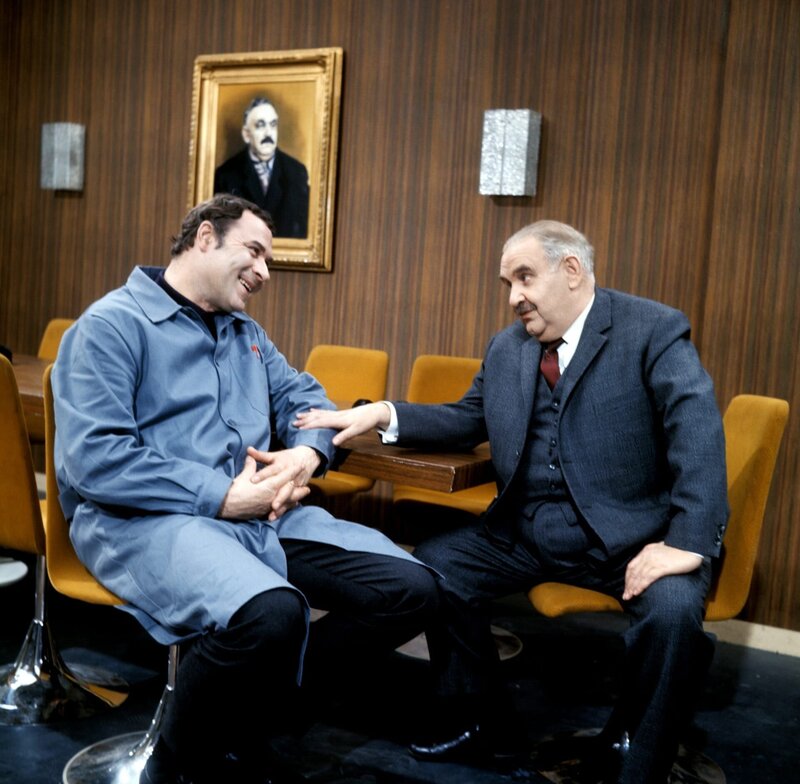 Michael Janisch, Fritz Eckhardt. – Bild: ORF