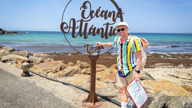Einfach retour Staffel 2 Folge 4 Jan Fitze in Tarifa in Südspanien 2025 – Bild: SRF