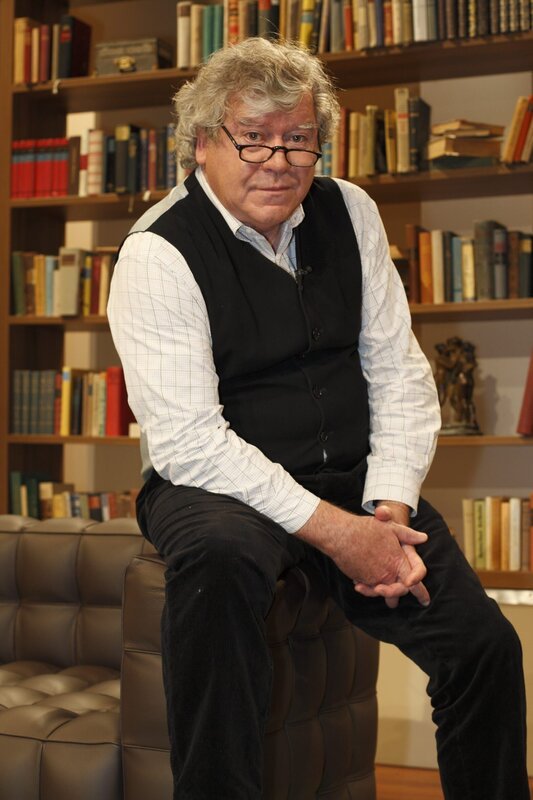 Tilman Spengler führt durch die Literaturgeschichte. – Bild: BR/​Foto Sessner
