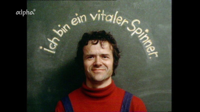 Die „vitalen Spinner“ (1980), das ist die „Gruppe Windkraft Hamburg“, deren Mitglieder sich für alternative Energiegewinnung und Lebensweisen engagieren und mit einem selbstgebauten Windrad ein Zeichen setzen wollen. – Bild: BR/​SWR