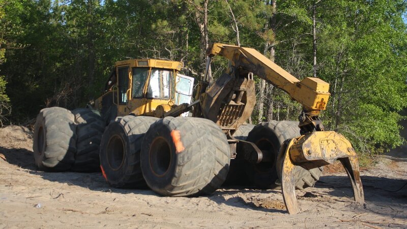 Clambunk skidder – Fixed and ready to go. – Bild: Discovery Channel /​ Terry Pratt