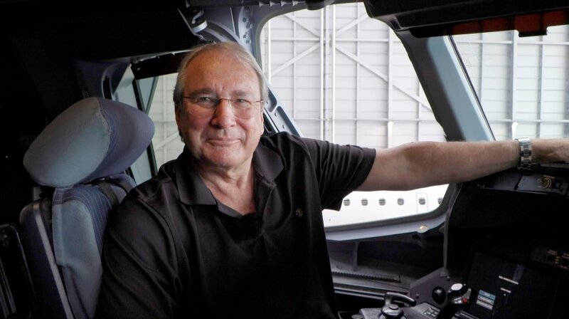 Ex A380-Pilot Jürgen Raps. – Bild: HR/​Andreas Graf