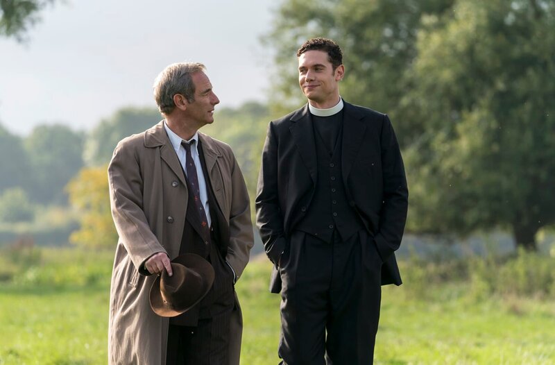 Geordie Keating (Robson Green, l.) und Will Davenport (Tom Brittney) – Bild: WDR/​ITV