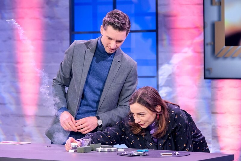 Clemens Maria Schreiner, Julia Edtmeier. – Bild: ORF/​Hans Leitner