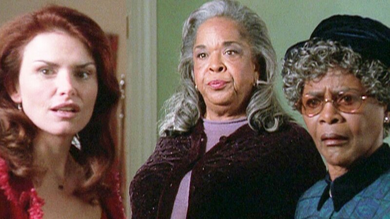 Monica (Roma Downey), Tess (Della Reese), Abby (Cicely Tyson) – Bild: Bibel TV
