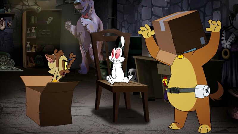 v.li.: Chester, Bunnicula, Harold – Bild: Warner Brothers /​ Warner Bros. Animation