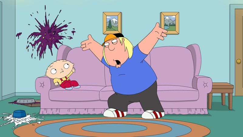 Stewie Griffin (l.); Chris Griffin (r.) – Bild: Fox Broadcasting Company, LLC