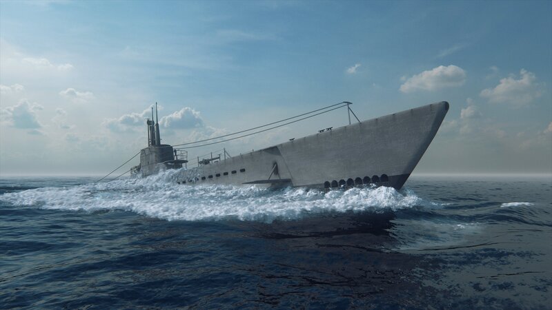 Submarine surfacing. – Bild: Pacific Fleet Productions Inc.