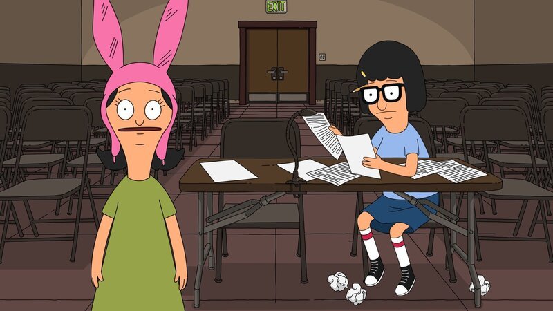 L-R: Louise, Tina – Bild: Paramount /​ BOB’S BURGERS