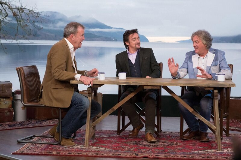 Jeremy Clarkson, Richard Hammond, James May. Die Verwendung des sendungsbezogenen Materials ist nur mit dem Hinweis und Verlinkung auf RTL+ gestattet. – Bild: Foto: RTL /​ 2016 W. Chump & Sons Ltd.