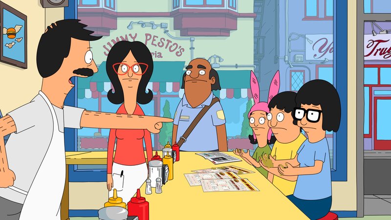 L-R: Bob, Linda, Mike, Louise, Gene, Tina – Bild: ViacomCBS /​ FOX /​ FOX BROADCASTING