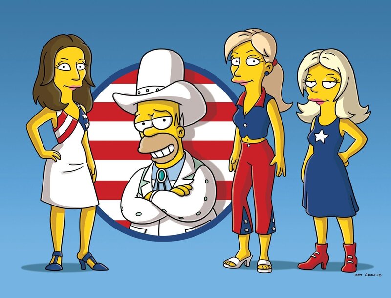 Homer (2.v.l.) und die Dixie Chicks … – Bild: und TM Twentieth Century Fox Film Corporation – Alle Rechte vorbehalten Lizenzbild frei