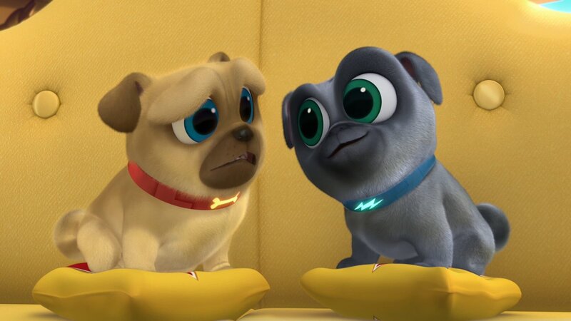 L-R: Rolly und Bingo – Bild: Disney © Disney•Pixar © & ™ Lucasfilm LTD © Marvel. Alle Rechte Vorbehalten