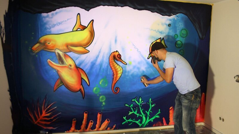 Graffiti Wand – Bild: RTL II