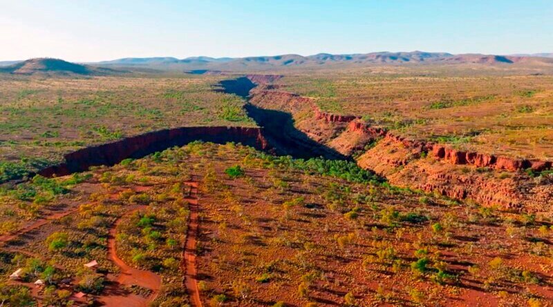 Die Dales-Schlucht im Karijini-Nationalpark im Westen Australiens. – Bild: phoenix/​SWR/​Peter Moers