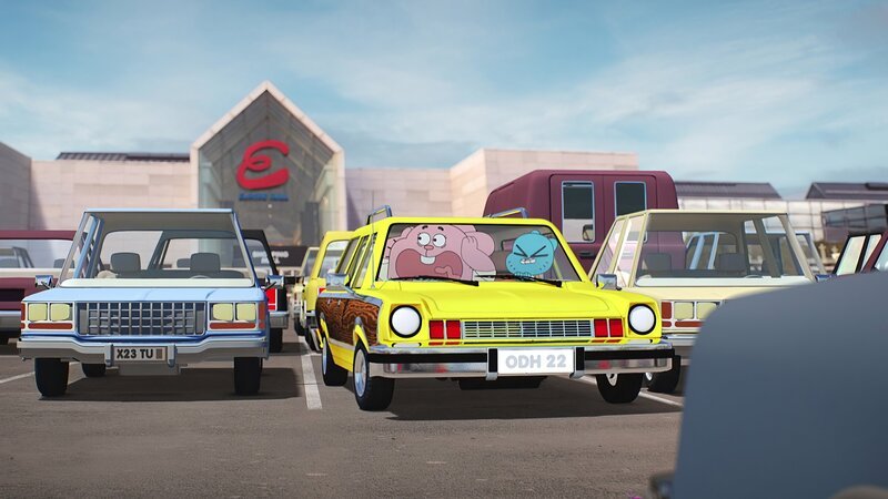 v.li.: Richard, Nicole – Bild: THE AMAZING WORLD OF GUMBALL and all related characters and elements are trademarks of and Turner Broadcasting System Europe Limited.