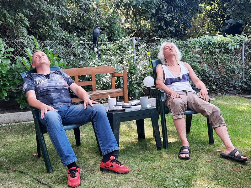 Martin(l.) und der BLONDE Jesus – Bild: Kabel Eins Eigenproduktionsbild frei