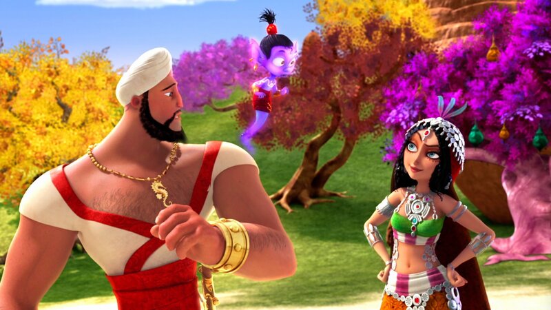 So harmlos Peribanu auf dem ersten Blick wirkt, man geht besser keine Wetten mit ihr ein! – Bild: rbb/​Hahn Film AG /​ Chocolate Liberation Front /​ Toonz Entertainment /​ 1001 Nights Productions Pty Ltd