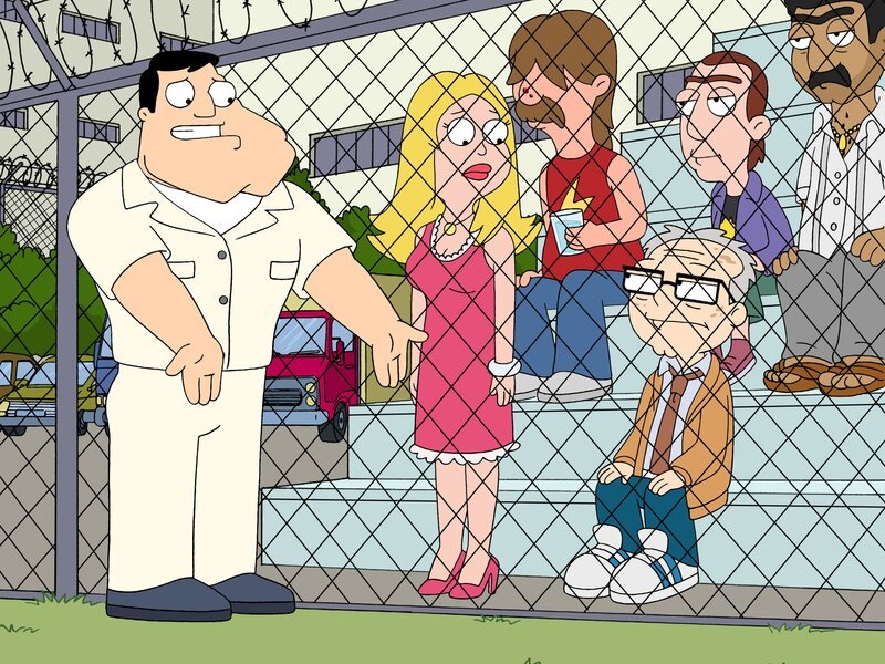 Stan (l.), Francine (2.v.l.) – Bild: 2009 Twentieth Century Fox Film Corporation.  All rights reserved. Lizenzbild frei