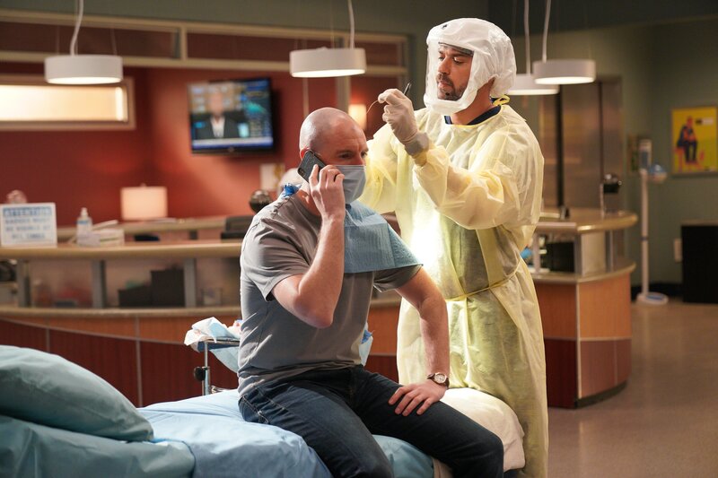 Dr. Cormac Hayes und Dr. Jackson Avery. – Bild: Christopher Willard /​ American Broadcasting Companies, Inc.