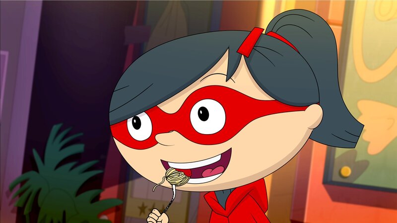 Die Jagd auf den Saucendieb von Rom macht hungrig. – Bild: WDR/​Cyber Group Studios/​KD Productions Toons&Games/​Televisió de Catalunya