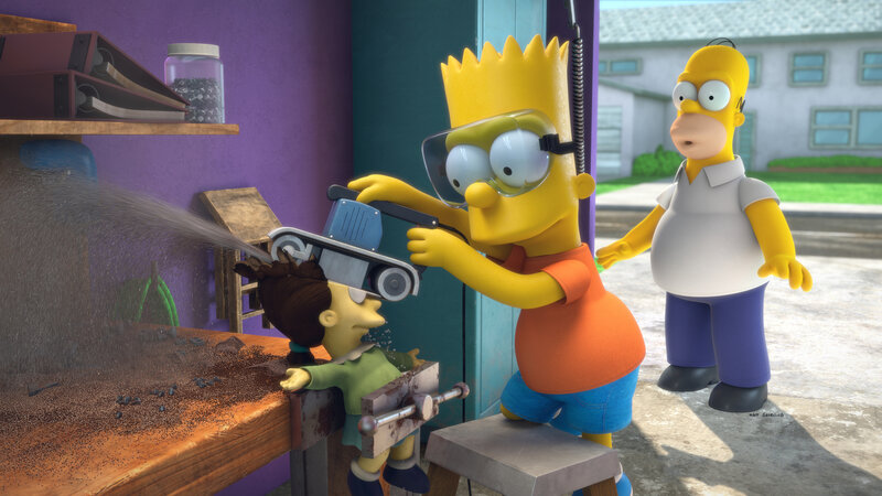 Bart (l.); Homer (r.) – Bild: Twentieth Century Fox Film Corporation