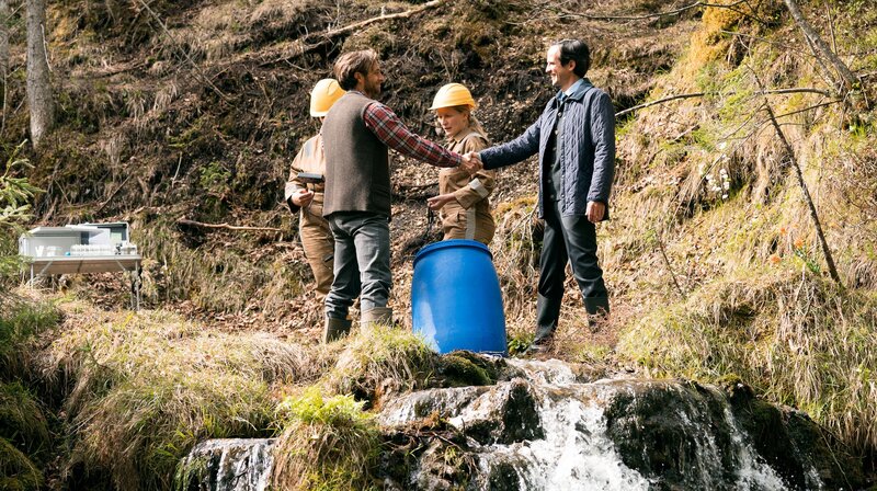 Eine Almhütte für zwei – Bild: ARD Degeto/​Marc Reimann