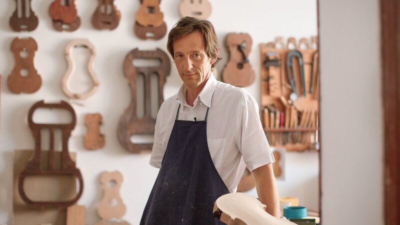 Der Geigenbauer Gaspar Borchardt aus Cremona. – Bild: SRF