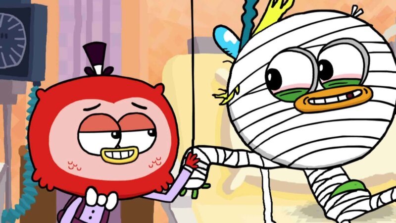 L-R: T-Midi, SwaySway – Bild: Nicktoons UK