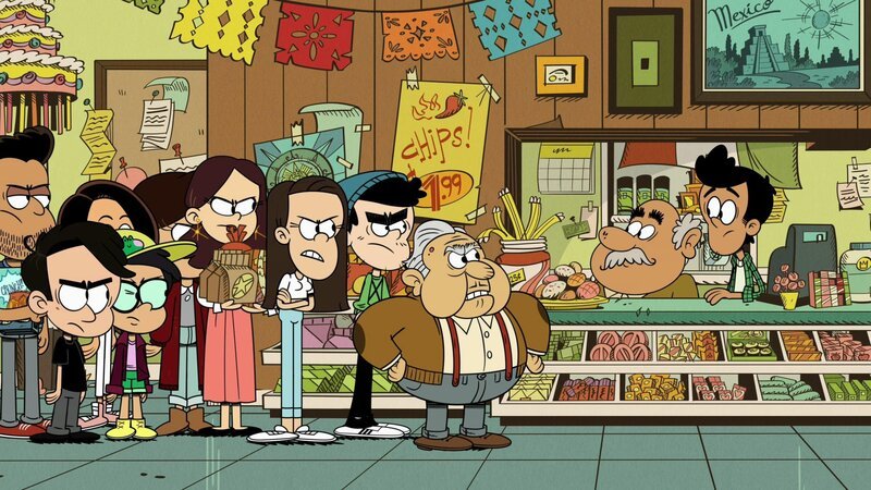 Plötzlich stürmen Menschenmassen in den Supermarkt. Alle wollen Eintrittskarten für den Vergnügungspark gewinnen.  +++ – Bild: RTL /​ Die fliegende Kuh