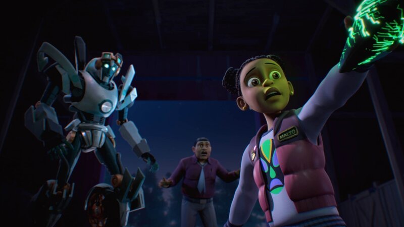 v.li.: Thrash Malto, Alex Malto, Morgan „Mo“ Malto – Bild: Paramount+