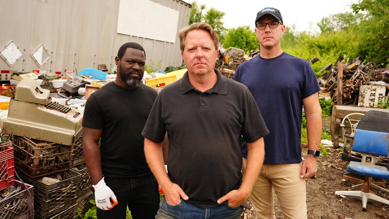 L-R: Kayland Brock, Matt Paxton, Mike Kelleher – Bild: Warner Bros. Discovery, Inc. or its subsidiaries and affiliates.