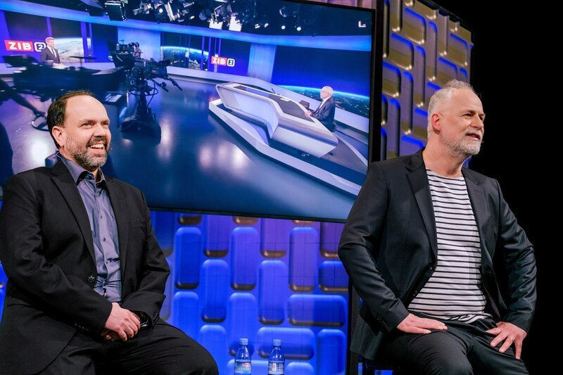 v.li.: Robert Stachel und Peter Hörmanseder. – Bild: ORF/​Hans Leitner