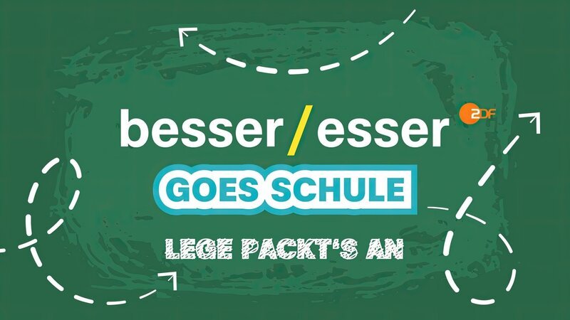 Sendungslogo „Besseresser goes Schule – Lege packt’s an“ – Bild: ZDF