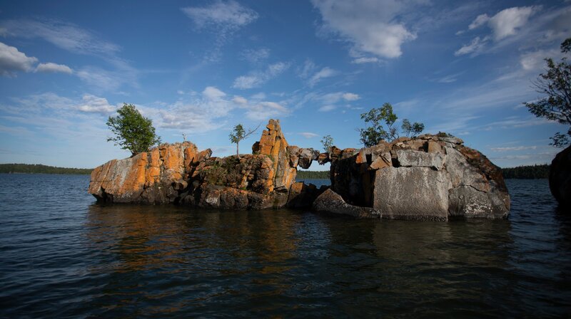 Die Großen Seen entstanden nach der letzten Eiszeit, als sich gewaltige Gletscher in das Land frästen. – Bild: NDR/​Terra Mater Studios/​GL Films Ontario Inc.