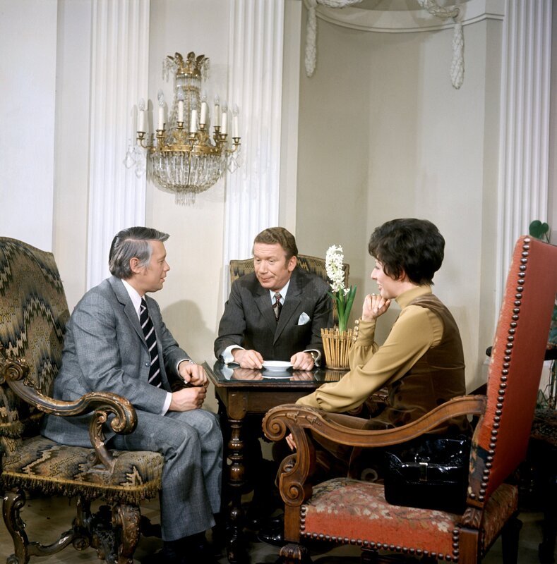 Heinz Reincke, Peter Weck, Marion Degler. – Bild: ORF