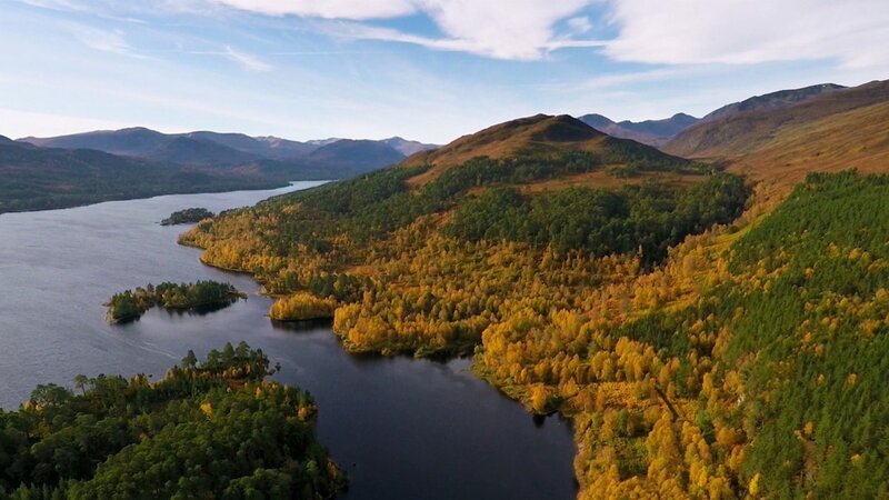 Wildnis, Whisky, Highlands Schottlands Quell des Lebens Schottische Highlands im Herbst Copyright: SRF/​Maramedia – Bild: SRF/​Maramedia
