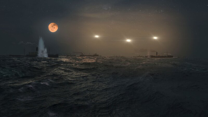 Schlachtschiffe auf dem Ozean – Bild: zdf /​ © THE HISTORY CHANNEL /​ © MMXXII CURIOSITY INC /​ ZDF