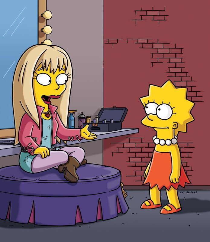 Lisa (r.) kann ihr Glück kaum fassen: Sie trifft tatsächlich die beliebte Sängerin Alaska Nebraska (l.) … – Bild: und TM Twentieth Century Fox Film Corporation – Alle Rechte vorbehalten Lizenzbild frei