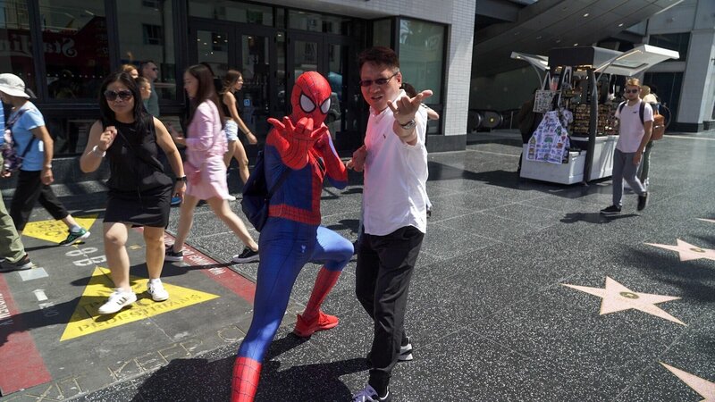 Der „Walk of Fame“ – eine Touristenattraktion in miserablem Zustand. – Bild: ORF