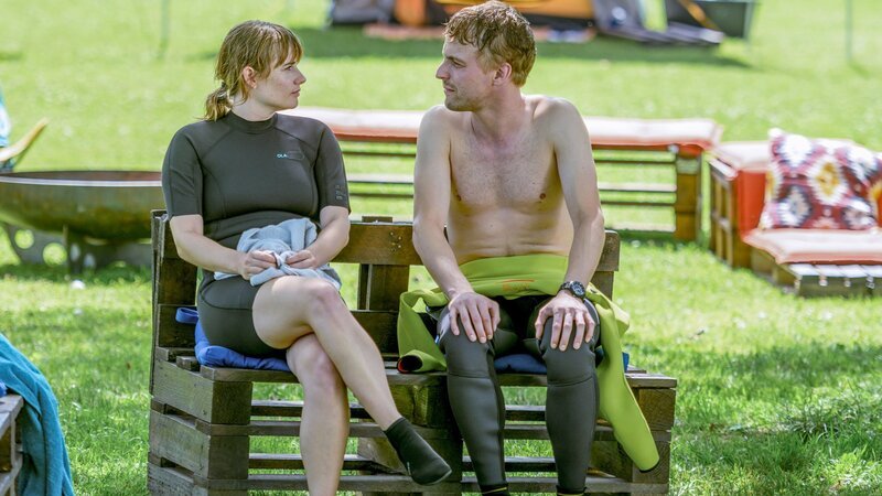 Chefin Nele Oldendorf (Anna Hausburg) und Sascha Klein (Christian Erdt) haben nicht nur bei Europol, sondern auch privat eine gemeinsame Vergangenheit erlebt. Werden alte Gefühle die Ermittlungen beeinflussen? – Bild: ZDF
