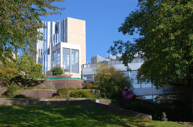 Museum Abteiberg, Mönchengladbach. – Bild: SWR/​Uwe Riedel /​ ZDF und SWR/​Uwe Riedel