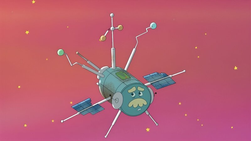 Pionier 5 hat einen Hilferuf ausgesendet. – Bild: WDR/​2024 Method Animation
