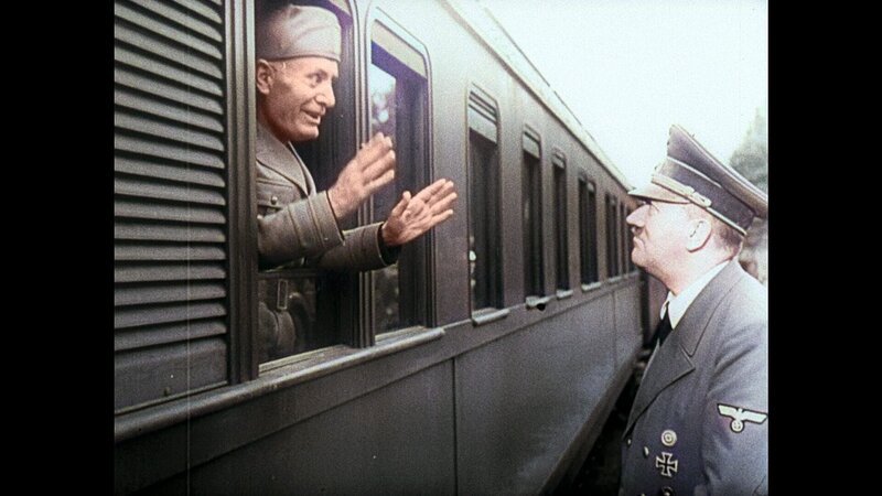 Benito Mussolini und Adolf Hitler am 20. Juli. – Bild: ORF/​ZED/​Netfilm