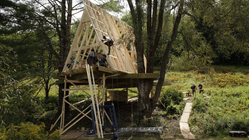 During the build. – Bild: Discovery Communications