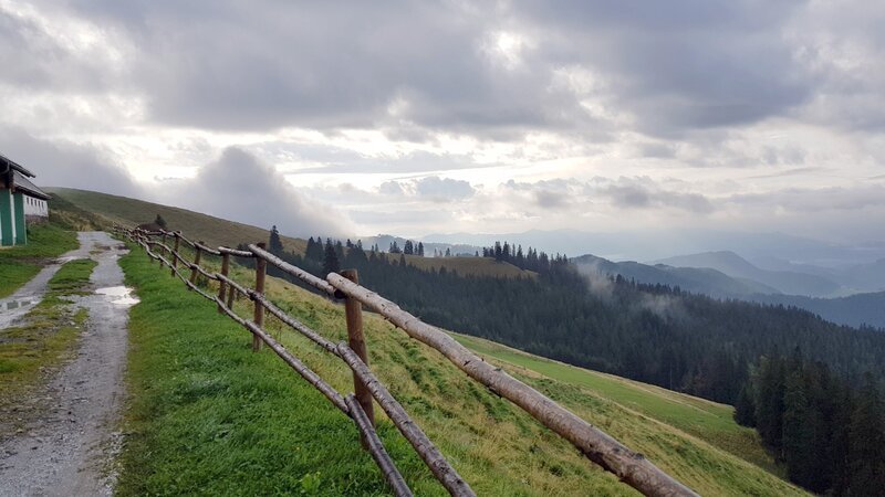 Wetterumschwung beim Prentlstall. – Bild: ORF III
