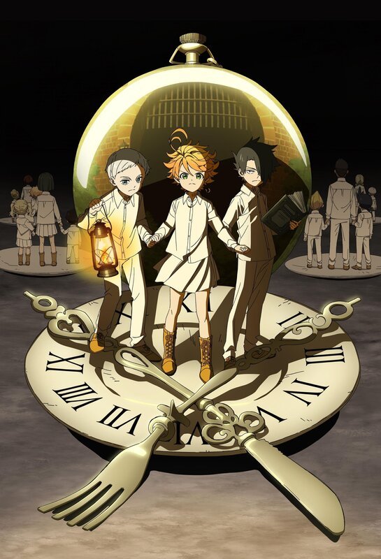 (1. Staffel) – Promised Neverland – Artwork – Bild: KAIU SHIRAI,POSUKA DEMIZU/​SHUEISHA,THE PROMISED NEVERLAND COMMITTEE
